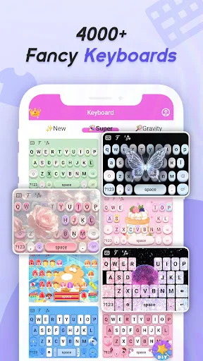 ดาวน์โหลด Cool Fonts Keyboard & Themes ล่าสุด – เปลี่ยนฟอนต์และธีมสวยๆ ฟรี - Screenshot 3