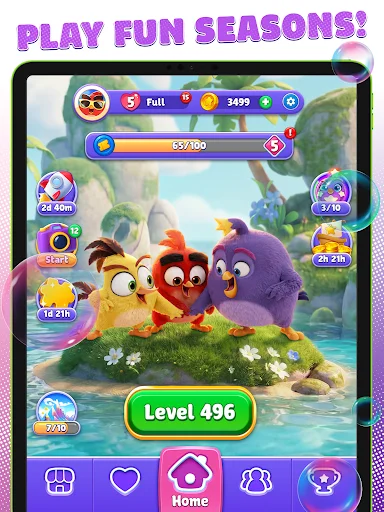 ดาวน์โหลด Angry Birds Dream Blast ล่าสุด – เกมไขปริศนาสุดสนุกฟรี - Screenshot 17