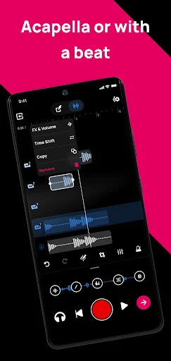 ดาวน์โหลด Voloco ล่าสุด – สตูดิโออัดเสียงและแต่งเสียงร้องฟรี - Screenshot 4