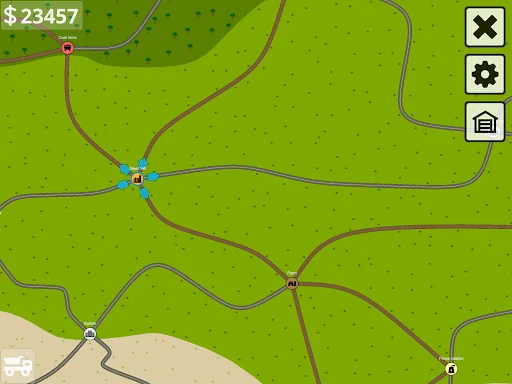 ดาวน์โหลด Mini Trucker – เกมจำลองรถบรรทุก 2D สุดมันส์ ล่าสุดฟรี - Screenshot 18
