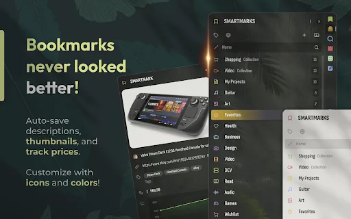 ดาวน์โหลด Meomni: ChatGPT Sidebar & Bookmarks จัดการงานครบในที่เดียว - Screenshot 3