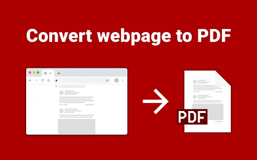 Convert webpage to PDF – แปลงหน้าเว็บเป็นไฟล์ PDF ง่ายๆ ฟรี - Screenshot 1
