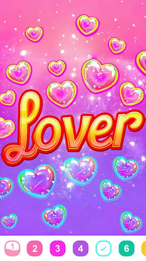 ดาวน์โหลด Love Color – Paint By Number ล่าสุด ระบายสีตามตัวเลขฟรี - Screenshot 2