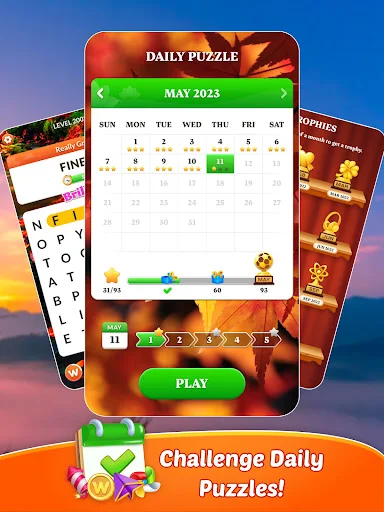 ดาวน์โหลด Word Search Pop เกมค้นหาคำศัพท์ยอดฮิต ฝึกสมองฟรีบนมือถือ - Screenshot 10