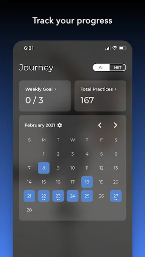 ดาวน์โหลด HIIT | Down Dog ล่าสุด – ออกกำลังกายแบบ HIIT ปรับแต่งได้เองฟรี - Screenshot 5
