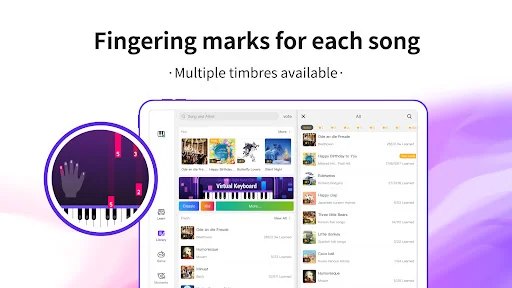 ดาวน์โหลด POP Piano ล่าสุด – ฝึกเล่นเปียโนง่ายๆ ที่บ้านได้ฟรี - Screenshot 13