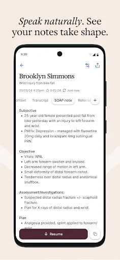 ดาวน์โหลด Heidi — AI Care Partner ล่าสุด – ผู้ช่วยอัจฉริยะทางการแพทย์ - Screenshot 3