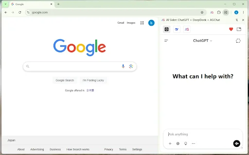 AI Sider: ใช้ ChatGPT, DeepSeek และ Gemini ได้พร้อมกันในแถบข้างเบราว์เซอร์ - Screenshot 1