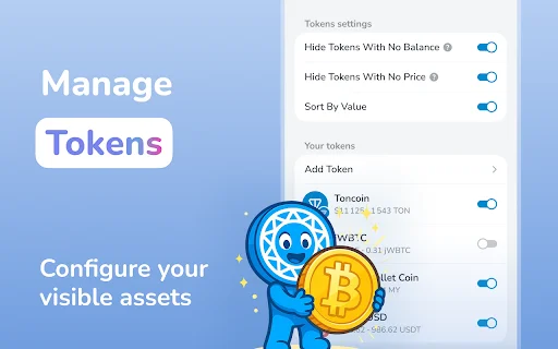 ดาวน์โหลด MyTonWallet ล่าสุด – กระเป๋าเงิน TON และ TRON ที่เร็วและปลอดภัย - Screenshot 5