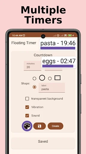 ดาวน์โหลด Floating Timer ล่าสุด – แอปจับเวลาลอยหน้าจอ ใช้งานฟรี - Screenshot 1