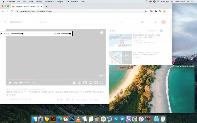 ดาวน์โหลด Picture-in-Picture with Playback Controls – ดูวิดีโอแบบลอยฟรี - Screenshot 2