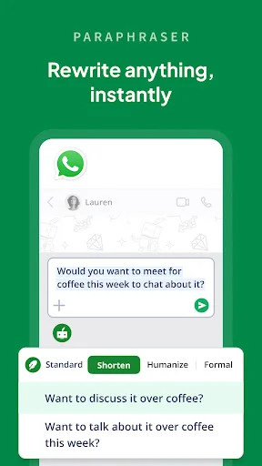 ดาวน์โหลด QuillBot ล่าสุด – ตัวช่วยเขียน AI อัจฉริยะ ปรับประโยคและตรวจแกรมม่าฟรี - Screenshot 3
