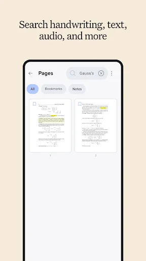 ดาวน์โหลด Notability: แอปจดโน้ตและจัดการ PDF ฟรี – ใช้งานง่ายบนมือถือ - Screenshot 4