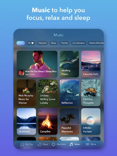 ดาวน์โหลด Calm แอปช่วยนอนหลับและทำสมาธิยอดนิยม – ผ่อนคลายความเครียดได้ทุกวัน - Screenshot 20