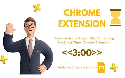 ดาวน์โหลด Slides Timer ส่วนขยาย Google Slides – จับเวลาฟรีใช้งานง่าย - Screenshot 3