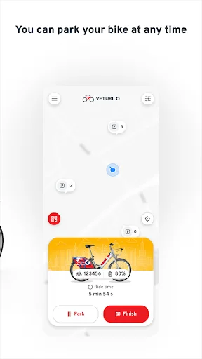 ดาวน์โหลด Veturilo แอปเช่าจักรยานสาธารณะวอร์ซอ ใช้งานง่าย สะดวก - Screenshot 5