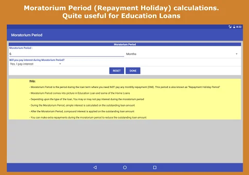 ดาวน์โหลด Financial Calculator India Pro ล่าสุด – เครื่องมือคำนวณการเงินครบวงจร - Screenshot 21