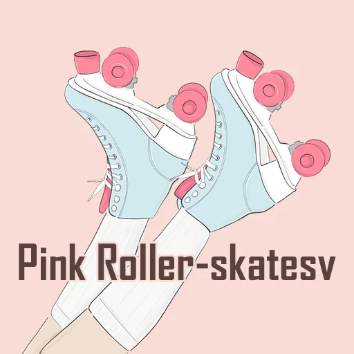 ดาวน์โหลด Pink Roller-skates Theme ฟรี – ปรับแต่งหน้าจอสมาร์ทโฟนให้สวยหวานสไตล์ผู้หญิง
