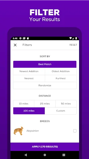 ดาวน์โหลด Petfinder – แอปหาบ้านใหม่ให้สัตว์เลี้ยง ค้นหาสุนัขและแมวที่น่ารักได้ง่ายๆ - Screenshot 3
