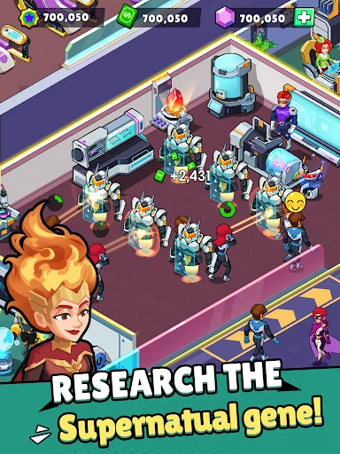 ดาวน์โหลด Idle Superpower School ล่าสุด – เกมบริหารโรงเรียนฮีโร่สุดมันส์ - Screenshot 15