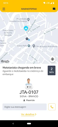 ดาวน์โหลด SindMototaxi ล่าสุด – บริการเรียกวินมอเตอร์ไซค์ที่รวดเร็วและปลอดภัย - Screenshot 6