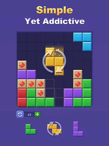ดาวน์โหลด Block Dash® Color Block Puzzle ล่าสุด – เกมพัซเซิลฝึกสมองฟรี - Screenshot 16