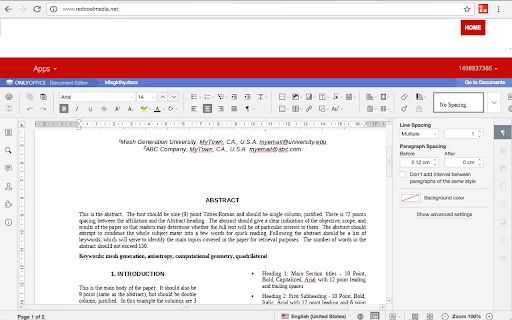 ดาวน์โหลด OfficeWork ฟรี – โปรแกรมจัดการเอกสาร DOC, XLS, PPT ออนไลน์ - Screenshot 3