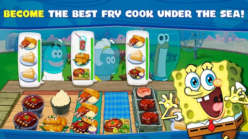 ดาวน์โหลด SpongeBob: Krusty Cook-Off ล่าสุด – เกมทำอาหารสุดสนุก ฟรี - Screenshot 1