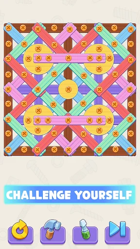 ดาวน์โหลด Screw It Out: Wood Puzzle เวอร์ชันล่าสุด – เกมไขปริศนาสุดสนุก - Screenshot 7
