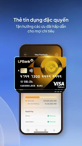 ดาวน์โหลด LPBank Plus ล่าสุด – แอปธนาคารดิจิทัลที่ปลอดภัยและรวดเร็ว - Screenshot 4