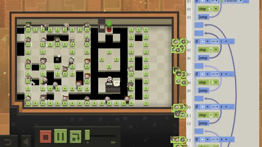 ดาวน์โหลด 7 Billion Humans สำหรับ Android – เกมฝึกเขียนโปรแกรมสุดท้าทาย - Screenshot 7