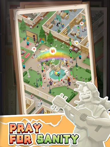 ดาวน์โหลด IDLE MAD HOUSE TYCOON ล่าสุด – เกมบริหารโรงพยาบาลสุดป่วน โหลดฟรี - Screenshot 11