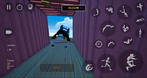 ดาวน์โหลด Ragkour: The Parkour Game ล่าสุด – เกมวิ่งผาดโผนฟรีบนมือถือ - Screenshot 3