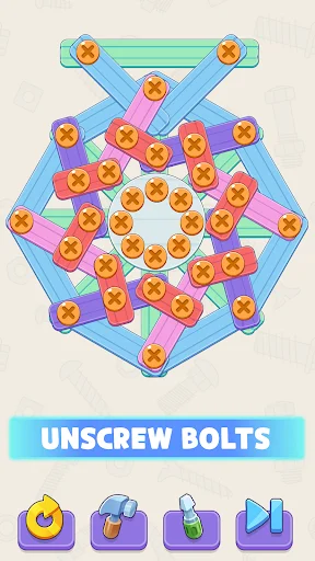 ดาวน์โหลด Screw It Out: Wood Puzzle เวอร์ชันล่าสุด – เกมไขปริศนาสุดสนุก - Screenshot 4