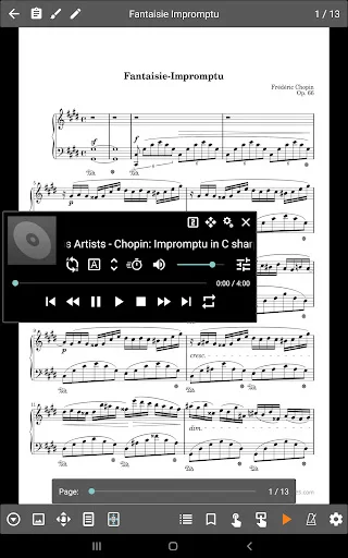 ดาวน์โหลด MobileSheets Trial ล่าสุด – แอปจัดการโน้ตดนตรีมืออาชีพ - Screenshot 10