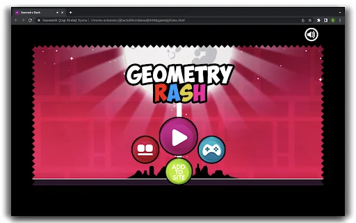 ดาวน์โหลด Geometry Dash เกมสี่เหลี่ยมสุดมันส์ – เล่นฟรีบน Chrome - Screenshot 1