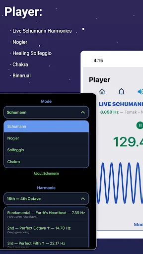 ดาวน์โหลดแอป Schumann Resonance ล่าสุด – ติดตามคลื่นความถี่โลกฟรี - Screenshot 5