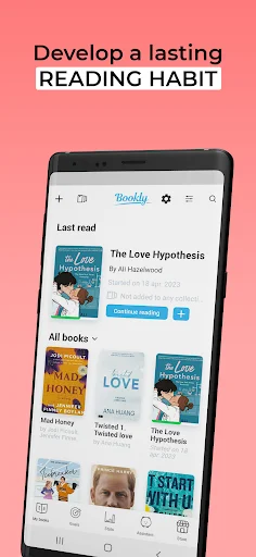 ดาวน์โหลด Bookly – ติดตามการอ่านและจัดการหนังสือของคุณได้ง่ายๆ ฟรี - Screenshot 1