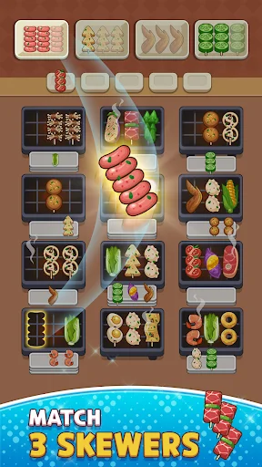 ดาวน์โหลด Skewer Jam: Food Sort Puzzle ล่าสุด – เกมเรียงอาหารแสนสนุกฟรี - Screenshot 5