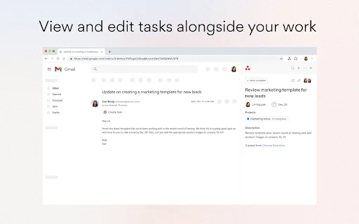 ดาวน์โหลด Asana Chrome Extension ล่าสุด – จัดการงานของคุณได้ทุกที่ฟรี - Screenshot 4