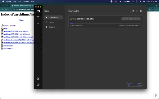 ดาวน์โหลด Motrix WebExtension ล่าสุด – จัดการไฟล์ดาวน์โหลดได้ง่ายและรวดเร็ว - Screenshot 1