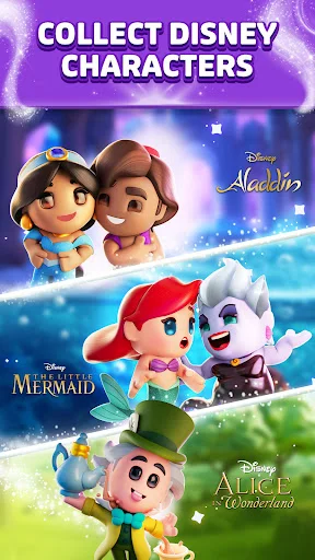 ดาวน์โหลด Disney Magic Match 3D ล่าสุด – เกมพัซเซิลดิสนีย์สุดสนุก ฟรี - Screenshot 15