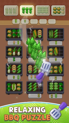 ดาวน์โหลด Skewer Jam: Food Sort Puzzle ล่าสุด – เกมเรียงอาหารแสนสนุกฟรี - Screenshot 3