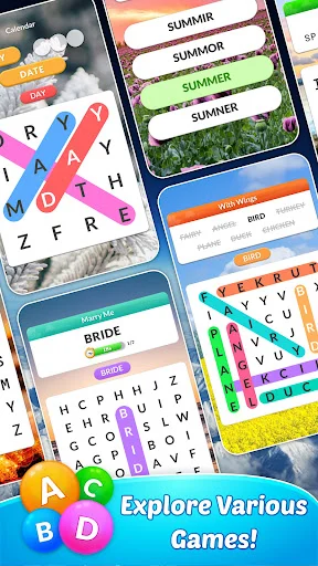 ดาวน์โหลด Word Search Pop เกมค้นหาคำศัพท์ยอดฮิต ฝึกสมองฟรีบนมือถือ - Screenshot 4