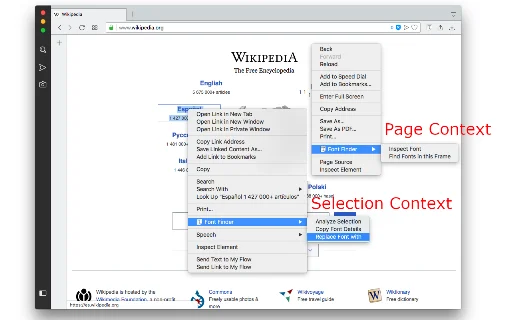 ดาวน์โหลด Font Finder ล่าสุด – เครื่องมือตรวจสอบฟอนต์ CSS ฟรี - Screenshot 3