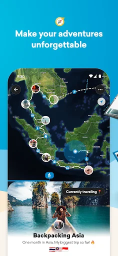 FindPenguins: บันทึกการเดินทางอัตโนมัติ สร้างสมุดภาพสุดประทับใจ - Screenshot 2