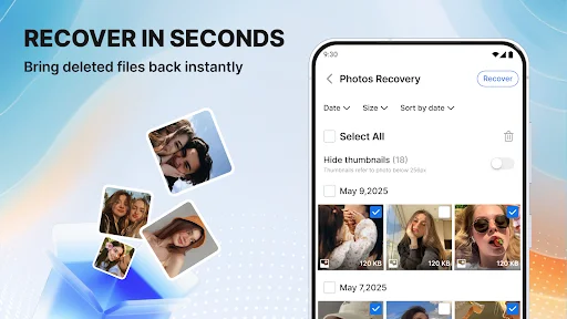 ดาวน์โหลด All Recovery – กู้คืนรูปภาพ วิดีโอ และไฟล์สำคัญ ฟรีล่าสุด - Screenshot 1