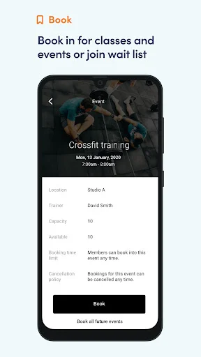 ดาวน์โหลด Clubworx ล่าสุด – จัดการฟิตเนสและตารางเรียนง่ายๆ ฟรี - Screenshot 6