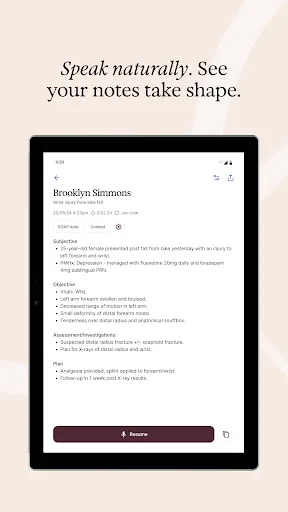 ดาวน์โหลด Heidi — AI Care Partner ล่าสุด – ผู้ช่วยอัจฉริยะทางการแพทย์ - Screenshot 11