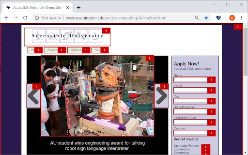 ดาวน์โหลด Accessibility Insights for Web ฟรี – ตัวช่วยตรวจสอบความเข้าถึงเว็บไซต์ - Screenshot 2